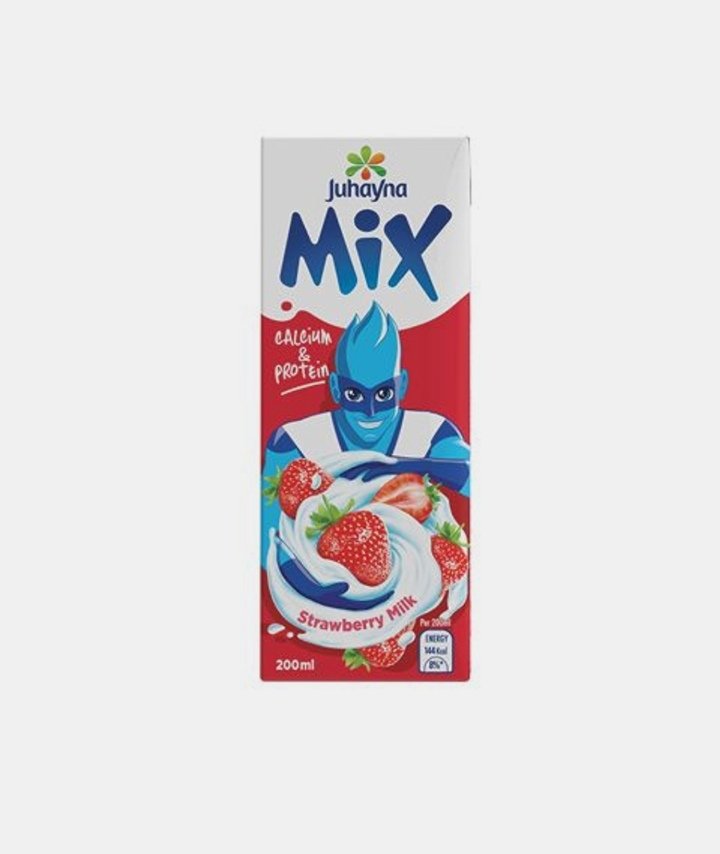 جهينه حليب ميكس فراولة 200 مل