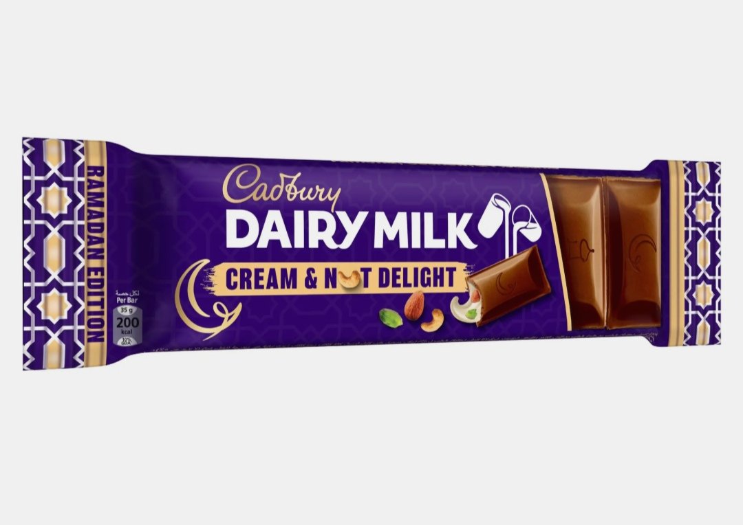 كادبوري ديري ميلك كريمة وجوز الهند لذيذ برمضان35 جرام