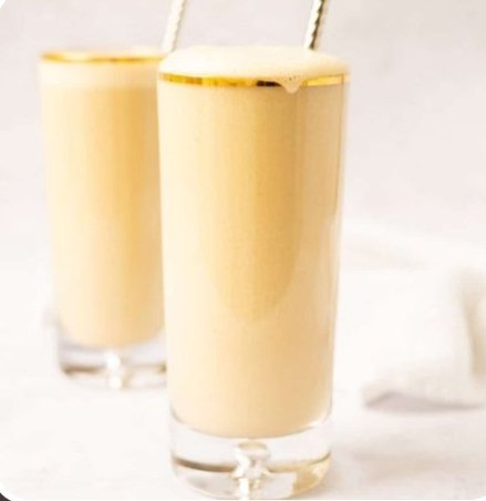 الخد الجميل، مكون من،برقوق،موز،زبادي فريش المامون