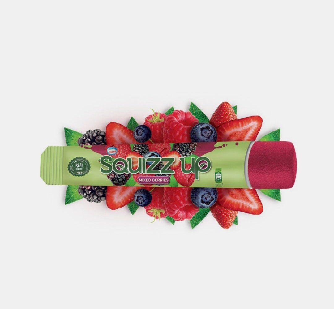 سكويز ايس كريم ميكس بيري 120 مل