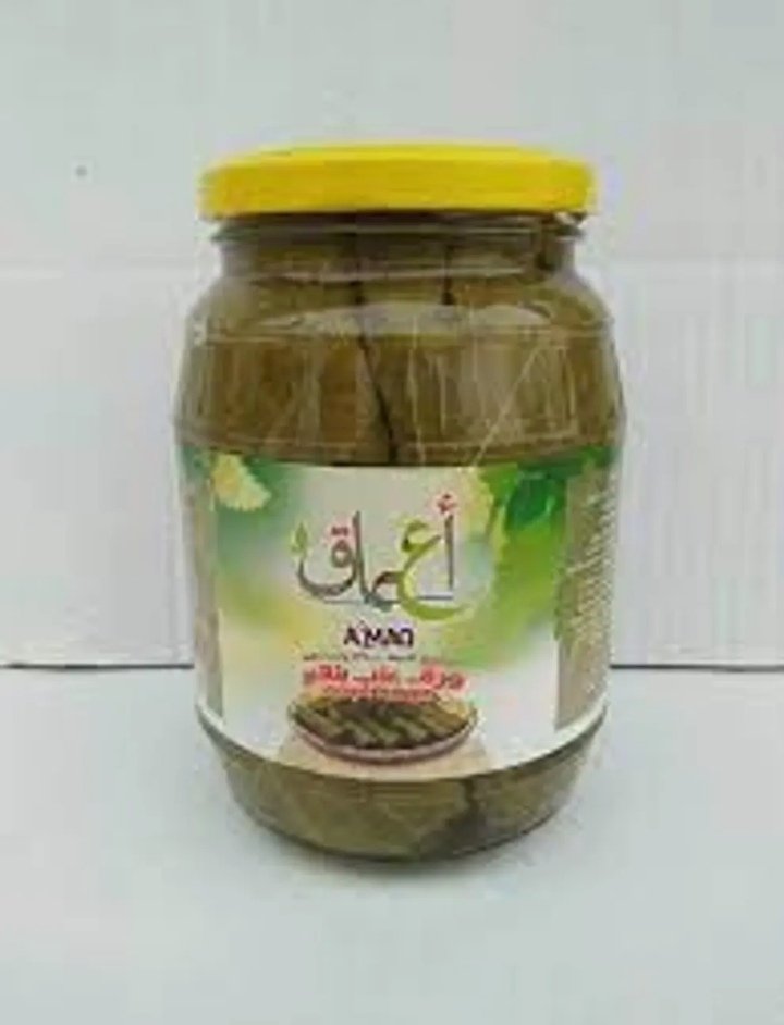 برطمان ورق عنب شركات عبوة