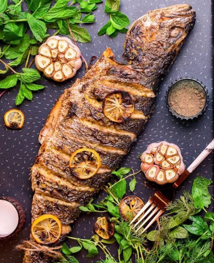 لوت مشوي 1 كيلو