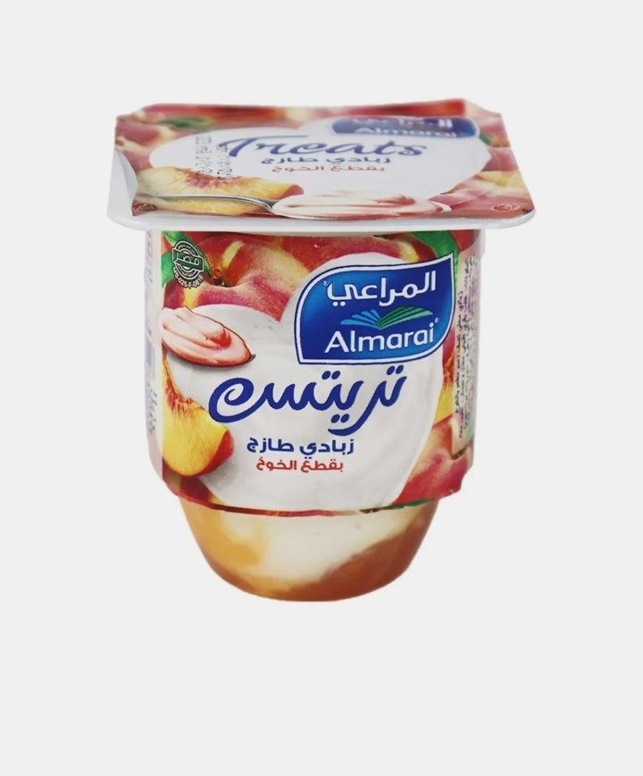 زبادي الخوخ من المراعي105 غرام