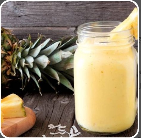 كوكتيل قشطه،مكون من،بلح مانجو جوافه،ايس كريم فريش المامون