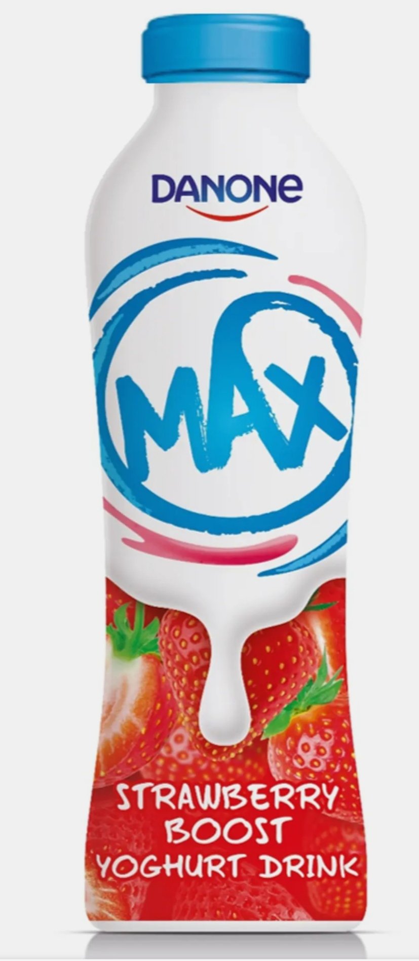 دانون ماكس مشروب زبادي بالفروالة 400 جرام