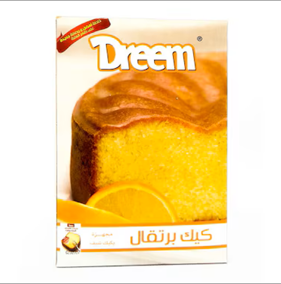 مسحوق كيك بلبرتقال 400جرام