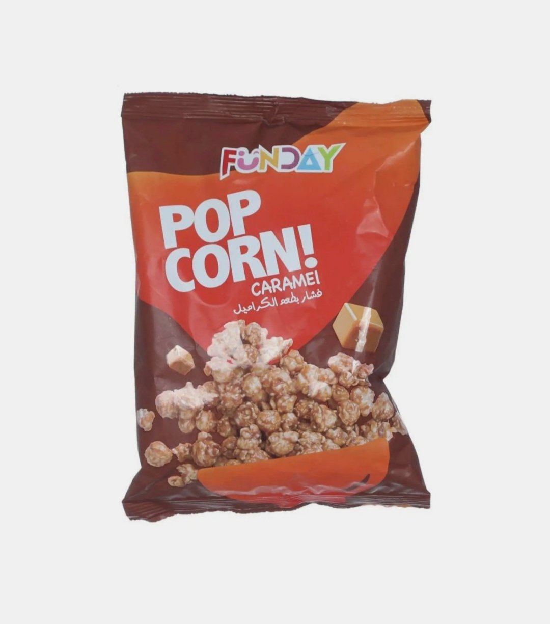 فن داي ذرة فشار كراميل 60 جرام