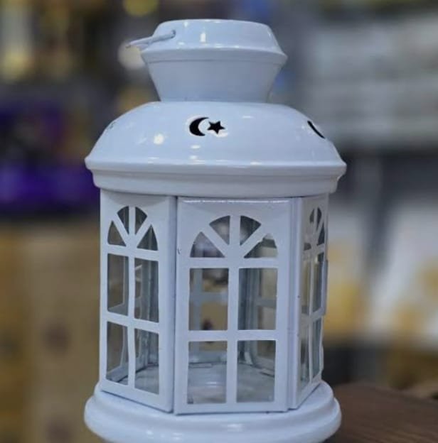 فانوس رمضان ابيض