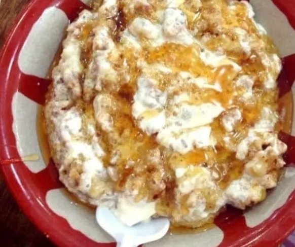 فتة تمر عسل