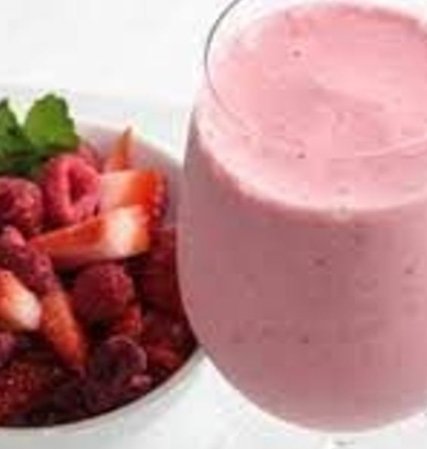 زبادي فراوله فريش جوس تايم